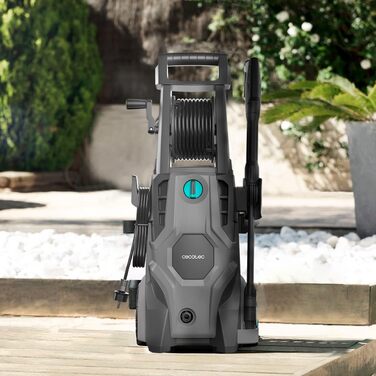 Мийка високого тиску Cecotec HydroBoost 2400 AdvanceCleany 2400 Вт для дому, саду та авто, 180 бар, алюмінієвий насос, 480 л/год + насадки