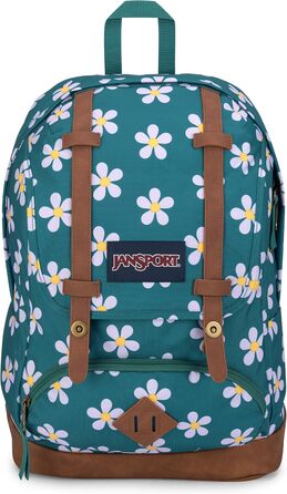 Рюкзак JanSport CORTLANDT, відділення для ноутбука 15 футів, чорний, один розмір, дорогоцінні пелюстки