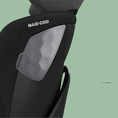 Дитяче крісло Maxi-Cosi Emerald i-Size, ISOFIX або ремінь безпеки, G-CELL, група 0/1/2, придатне для використання від народження до приблизно 7 років (0-25 кг), автентичний чорний