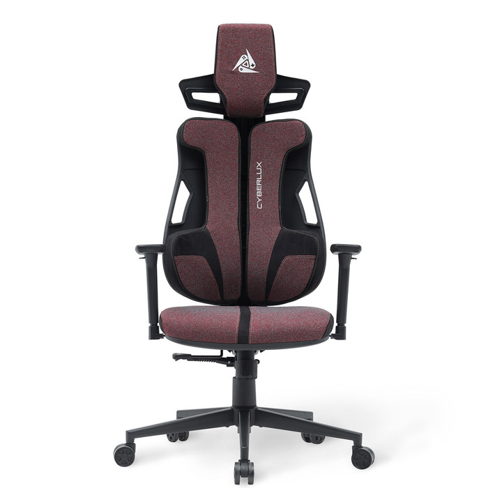 Геймерське крісло Cyberlux V8 Fabric Red (арт. GM-V8 FR)