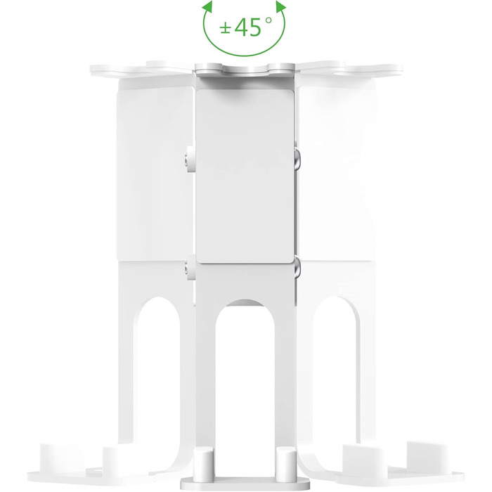 Підставка для SONOS ONE та Play:1 Conecto CC50596-2 (2 шт.) - білий, з кабелеуправлінням, 71.6 см, до 3 кг