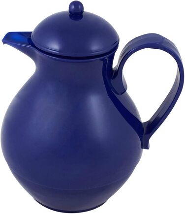 Термос Helios Nostalgie 1л, білий - підтримує температуру 6 годин - для напоїв (чай, кава)