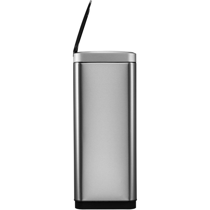 Відро для сміття EKO Mirage Sensor-M 45 л з датчиком руху, нержавіюча сталь, Soft-Close, без відбитків пальців, знімний внутрішній відро та фіксатор для пакетів