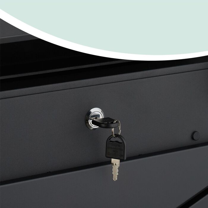 Скріпка Relaxdays з відсіком для газет