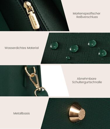 Сумка для ноутбука LOVEVOOK для жінок, 15.6 дюймів, шкіряна, водонепроникна, сумка-шоппер, ділова, для навчання, чорна, бежева, коричнева, темно-зелена