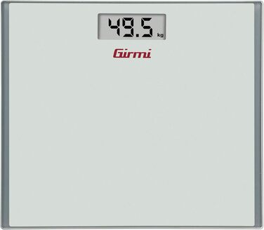 Цифрові ваги для ванної кімнати Girmi BP20, (білий, розміри (мм) 280 x 20 x 245)