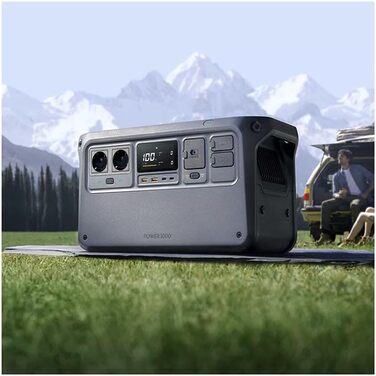 Портативна електростанція DJI Power 1000, 1024Wh, 2600W, LiFePO4 акумулятор, для кемпінгу/дому/RV, швидка зарядка