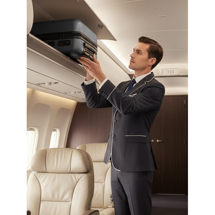 Набір валіз Smartbox Hartschalen 3-в-1 для жінок та чоловіків | Легкі та міцні валізи з ABS-пластику | 4 колеса та кодовий замок (Edition 05) (Антрацит, валіза S (55 см))