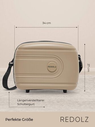 Чохол жорсткий REDOLZ XL 77см Поліпропілен 4 Подвійні котушки та TSA Основи 11