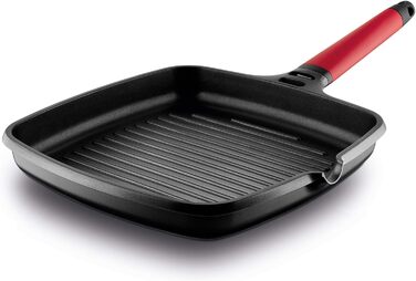 Сковорода Castey Grill 27 см з алюмінію, для всіх плит (включно з індукцією) та духовки