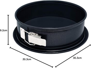 Форма для випічки Birkmann, діаметр 26 см, з нержавіючої сталі, антипригарне покриття, з захистом від протікання, стійка до порізів