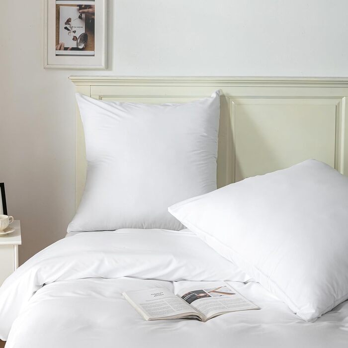 Комплект постільної білизни Good Nite 200x200 см 3 частини (мікрофібра) – білий