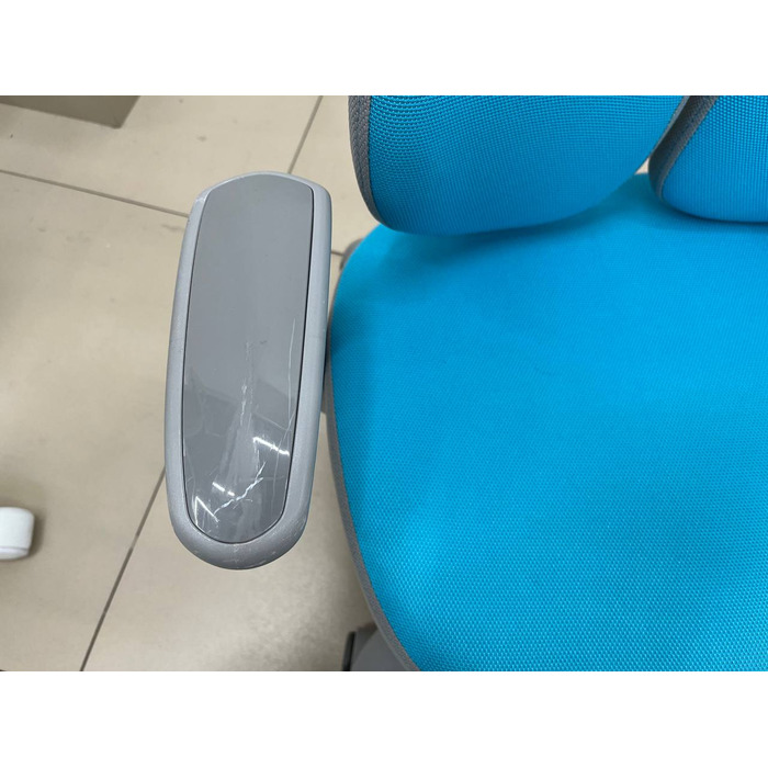 Дитяче крісло ErgoKids GT Y-404 (знижка), ортопедичне, блакитне