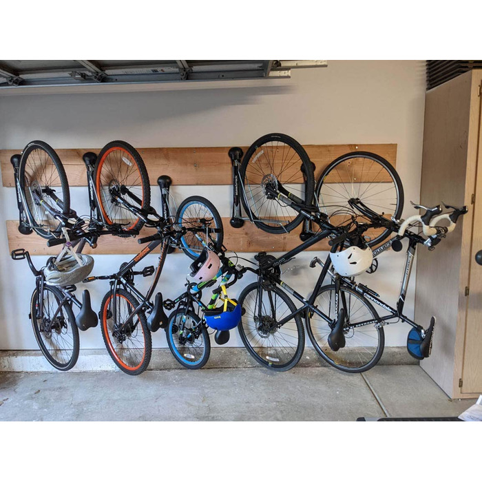 Кріплення для велосипедів Steadyrack-настінне кріплення для гірського велосипеда в якості рішення для зберігання речей у вашому будинку, гаражі або велопарку-2 упаковки (класична стійка)