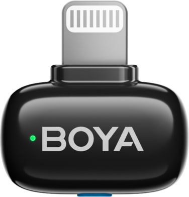 Бездротовий петличний мікрофон BOYA mini-16 Lightning Black