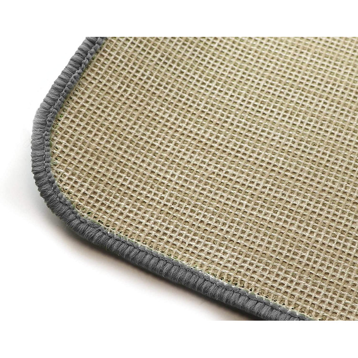 Ідеї Primaflor в текстилі дитячий ігровий килим однотонний коло сидінь-близько 100 см, велюровий килим з коротким ворсом для дитячих кімнат, дитячих садків і шкіл (близько 67 см, сірий)