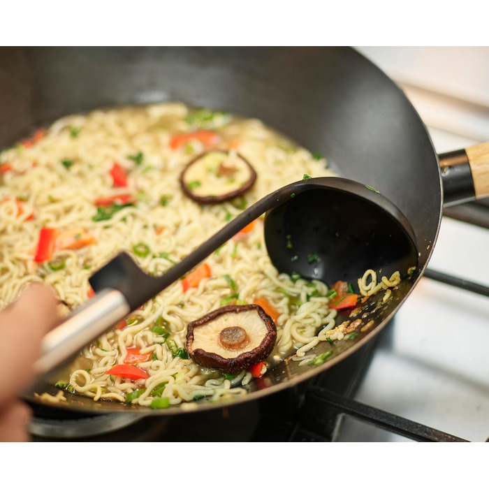 Набір кухонних аксесуарів Joseph Joseph Elevate Fusion (5 шт.) з підставкою, кухонні інструменти, BPA-free, термостійкі, з антипригарним покриттям, нержавіюча сталь