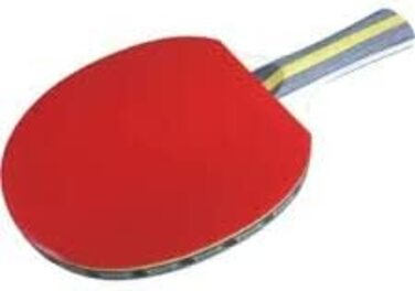 Ракетка для настільного тенісу для дітей-новачків, червона, дуже легка