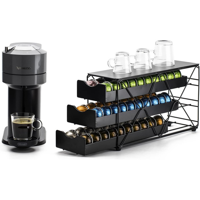 Організатор для капсул Nespresso Vertuo Line від Bagoo - 3 яруси