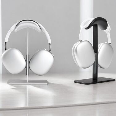 Підставка для навушників AirPods Max, алюміній, чорний, з режимом сну, антиковзаюча, захист від подряпин