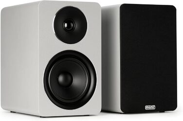 Компактна акустика mohr Bonito K3 HiFi стерео полична акустика (срібло)