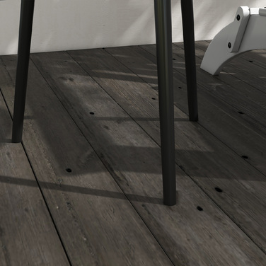 Outsunny Side Table Garden, Атмосферостійкий садовий стіл з піднятим краєм, Сталевий балконний стіл, Круглий журнальний столик 20 кг з навантаженням, Ø40x50H см, Диванний столик для відкритого критого балкона Тераса чорний