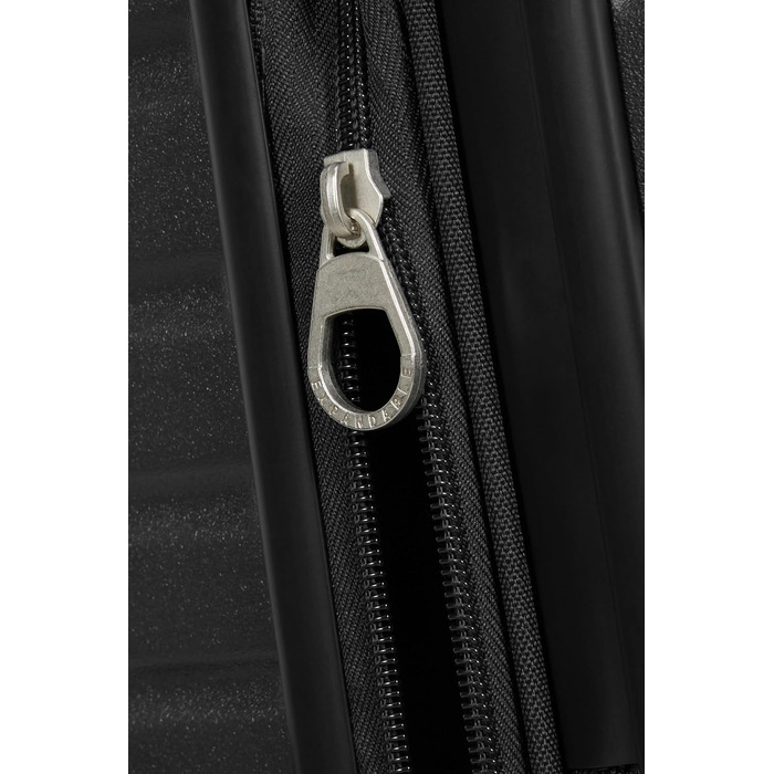 Набір валіз American Tourister Aerotech (3 шт.) – ручна, середня, велика, розширювана, з TSA-замком, блакитний (Metallic Navy) / чорний (Metallic Black)