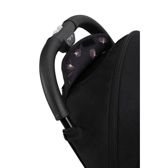 Дитячий прогулянковий візок MoMi Estelle Dakar, чорний, до 22 кг, з аксесуарами