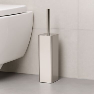 Тримач для унітазної щітки Relaxdays, нержавіюча сталь