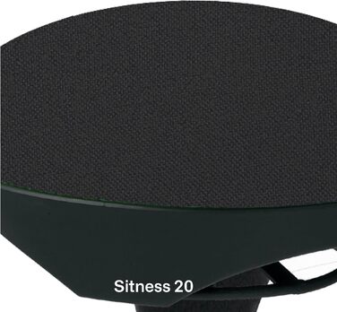 Офісний стілець Topstar Sitness 20 чорного кольору