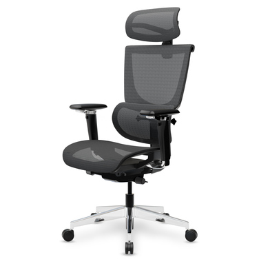 Крісло Mealux S8 Air Black (арт. HF-S8P M/B)