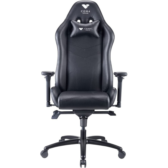 Ергономічне ігрове крісло з PU шкіри, макс. 150 кг (Onyx Black), 4Gaming Argon 2023 -