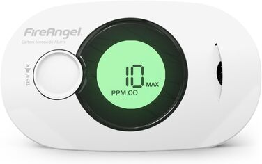 Детектор чадного газу Fire Angel FA3322 з акумулятором 10 років - CO-метр, для дому та подорожей