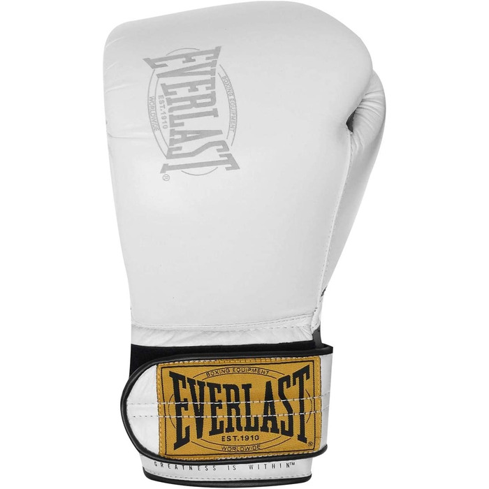 Боксерські рукавички 1910 Everlast 16 унцій білі