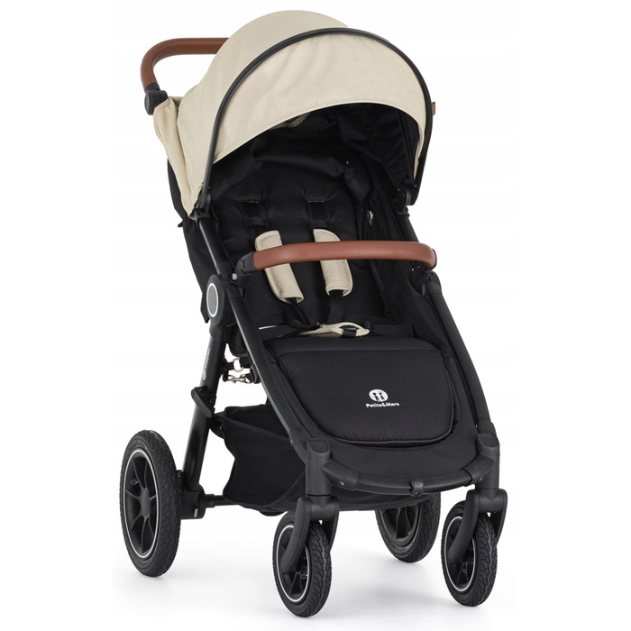 Дитячий прогулянковий візок PetiteMars Street 2 AIR (шасі, колір Oak Sahara Beige)