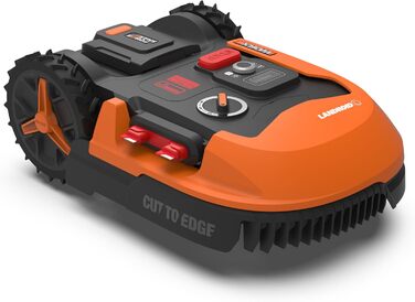 Робот-газонокосилка WORX Landroid Plus WR147E.1 для газонів до 1000 м², з обмежувальним кабелем, AIA Navigation, керування через додаток, Wi-Fi, Bluetooth, плаваюче лезо, кут нахилу до 35%