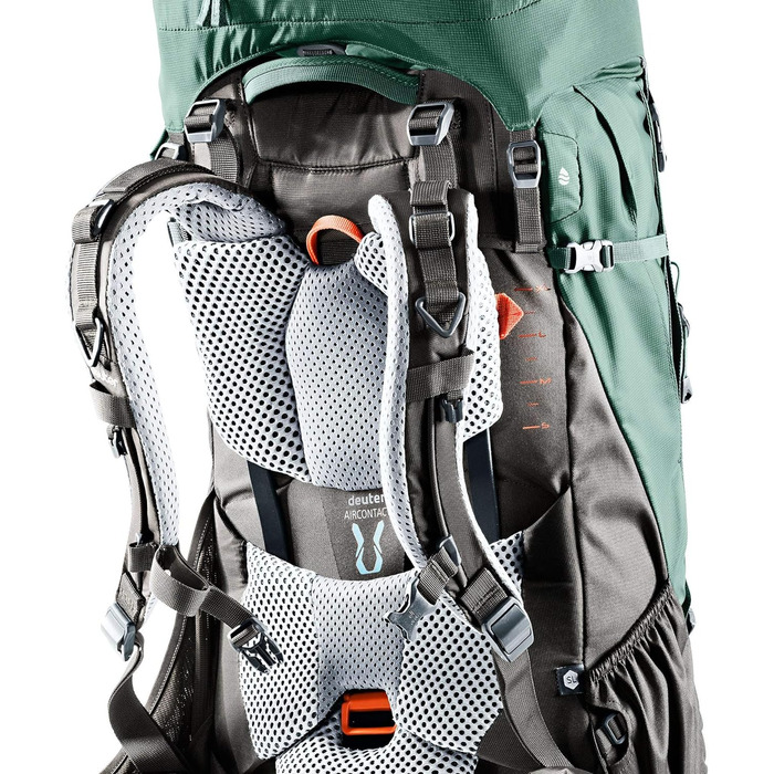 Жіночий трекінговий рюкзак deuter Aircontact Pro 5515 SL Seagreen-coffee