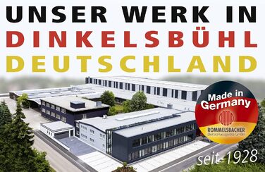 Одинарна конфорка ROMMELSBACHER THS 2022/E - Зроблено в Німеччині, чавунна нагрівальна пластина XXL 220 мм Ø, 7-тактний перемикач, керування потужністю з керуванням, захист від перегріву, 2000 Вт, нержавіюча сталь одинарна