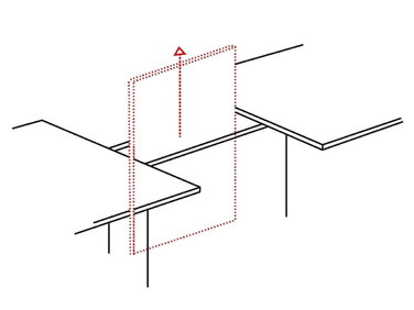 Стіл SYRIUSZ 120(160)X80 IN дуб вотан/білий мат