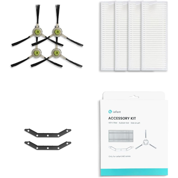 Робот-пилосос LEFANT M320 з функцією миття, потужність 6000 Па, уникнення перешкод, розпізнавання килимів, керування через додаток/Alexa, налаштування заборонених зон (PJ02)