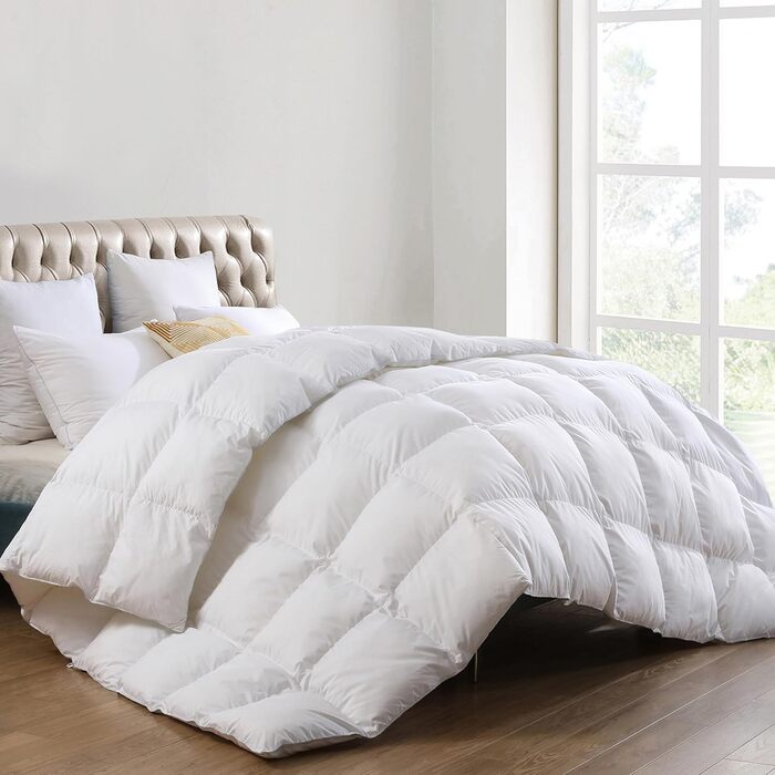 Ковдра BedFabtasy Winter Down 135x200 - 90 пух, 10 пір'я, 100 бавовна, сертифікат Oeko-Tex, RDS