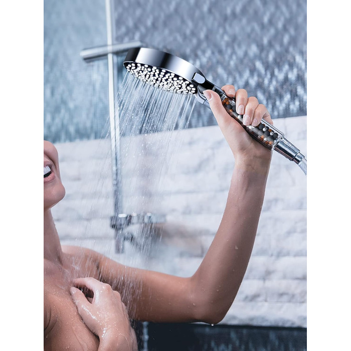 Набір мінеральних перлин YEAUPE для душу: фільтр від накипу, антибактеріальний ефект, мінералізація, pH-нейтральний. 4 шт.