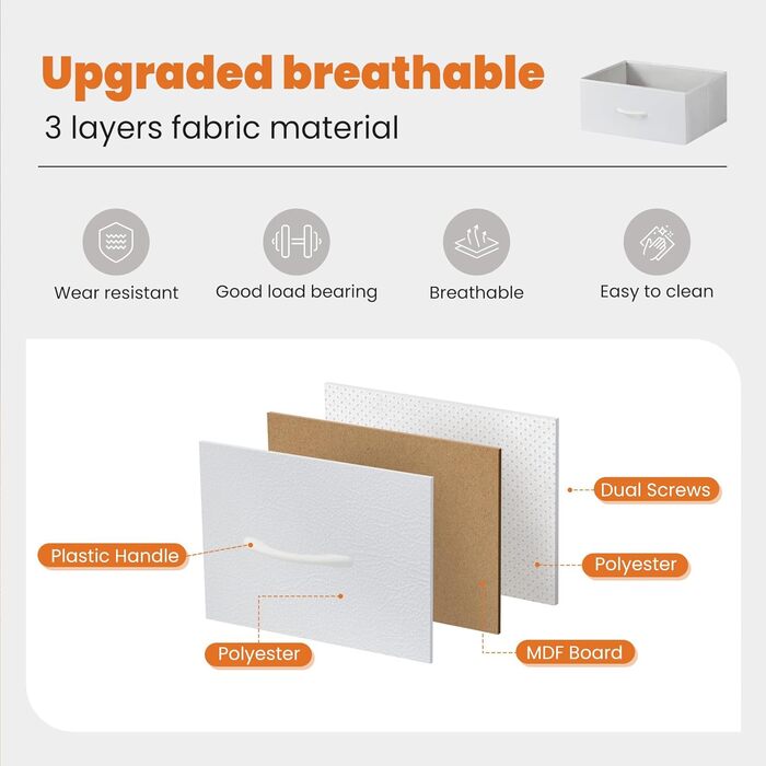 Набір приліжкових тумбочок DUMOS, 2 шт. з шухлядою, вузький комод, індустріальний стиль, для спальні, вітальні, дитячої кімнати, прихожої, білий