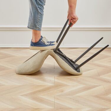 Комплект обіднього столу GrandCA HOME: круглий стіл 100 см + 4 сучасні лінові стільці, для вітальні, кухні, їдальні, темно-сірий (мрамор + зелений)