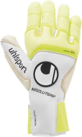 Воротарські рукавички uhlsport Men's Pure Alliance Absolutgrip Reflex 8.5 чорного кольору