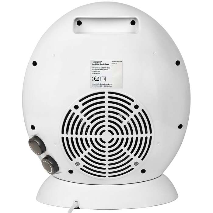 Тепловентилятор Камін білий 1500W