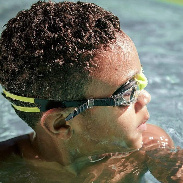 Дитячі окуляри для плавання Speedo Skoogles, без протікання, проти запотівання, легко регулюються та зручні із захистом від ультрафіолету (синій - блакитний океан)