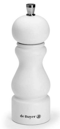 Млин для перцю de Buyer Marlux Bois Classique 14 см білий (P230.140303)