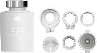 Термостат на радіатор Tado° Smart - додатковий, для індивідуального керування опаленням, білий, простий монтаж