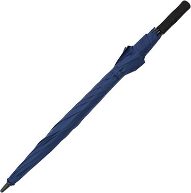Легка парасолька з повного скловолокна для 2 осіб - розмір XXL - дуже міцна - парасолька для гольфу (знаки розрізнення синього кольору)